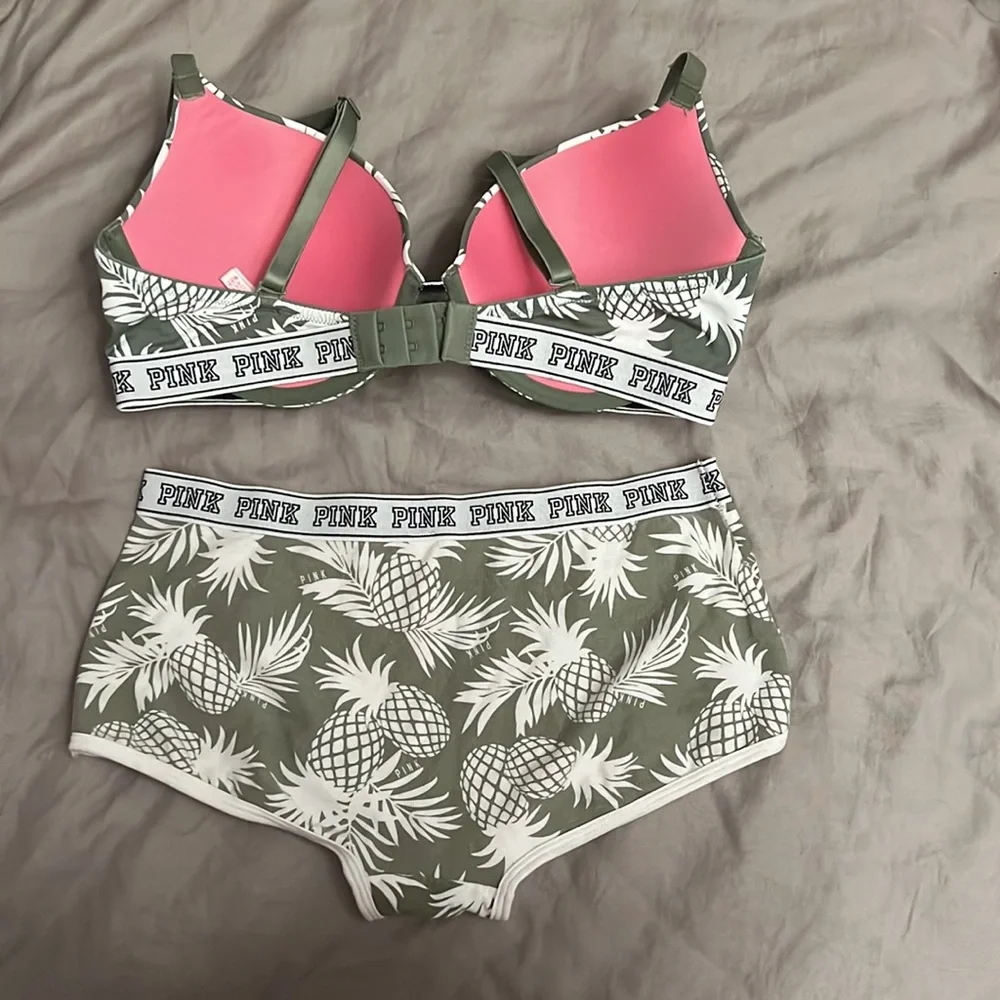 PINK bra and panty - Picture 2 of 2